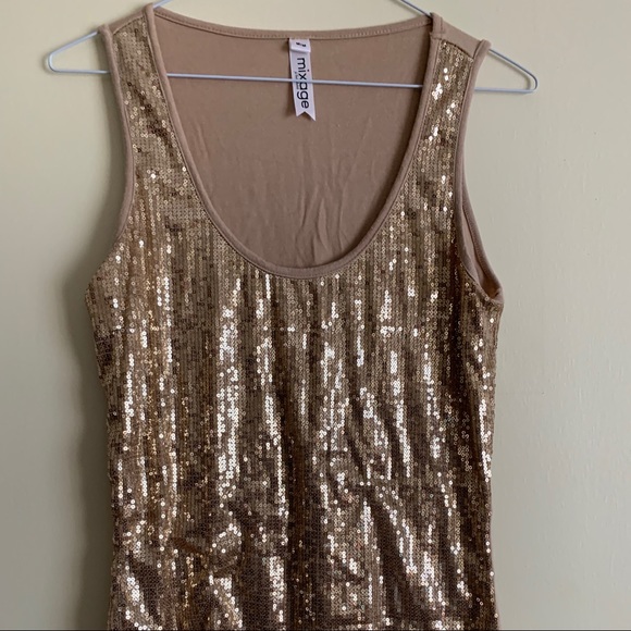 Sequins Long tank - Picture 1 of 6